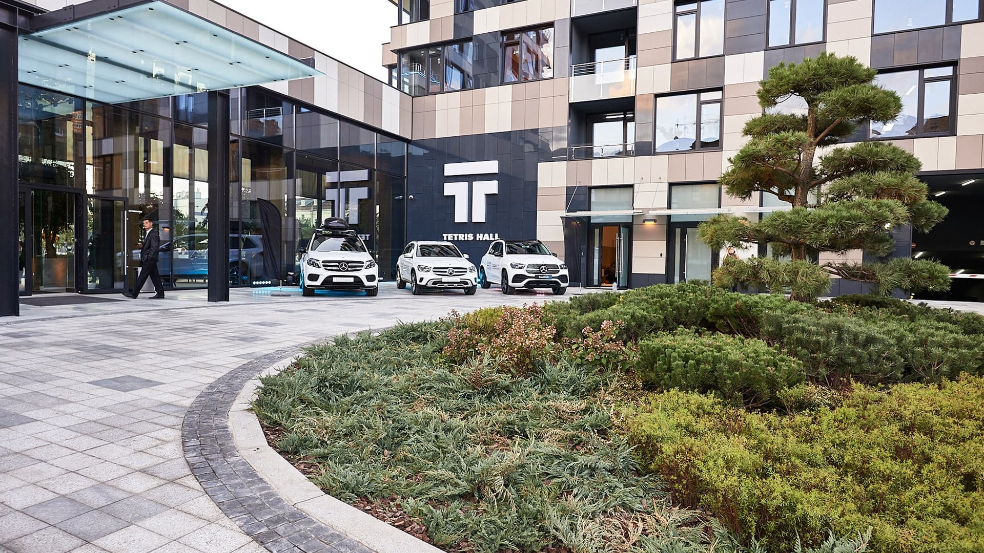 Tetris Hall Modern Housing Complex