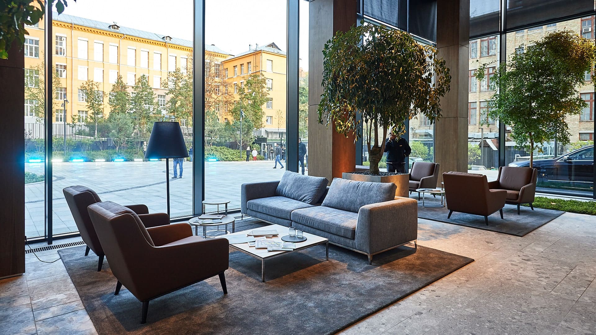 Tetris Hall apartment interior